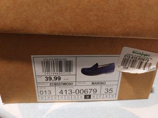 Mocasines niño talla 35
