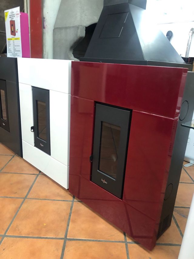 Estufa de pellets Modelo TABLA 8kw ESTANCA