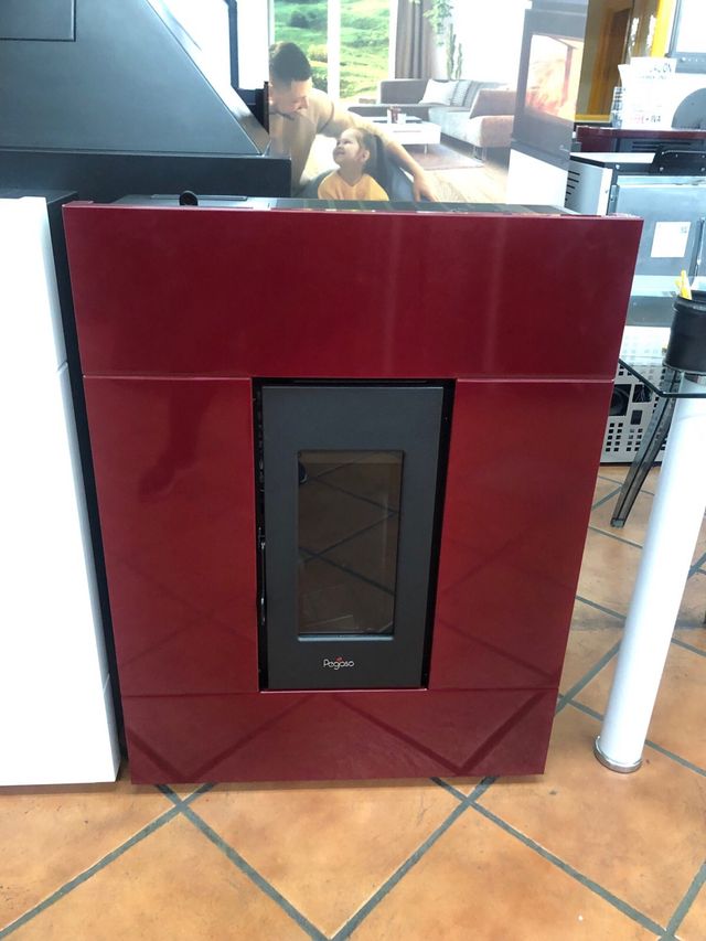 Estufa de pellets Modelo TABLA 8kw ESTANCA