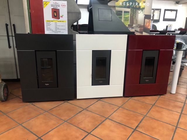 Estufa de pellets Modelo TABLA 8kw ESTANCA