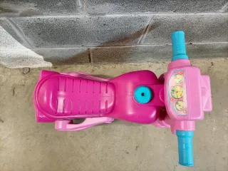 Moto Corre paillos niña