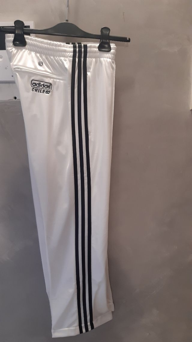 Tuta bianca uomo adidas