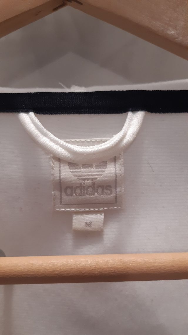 Tuta bianca uomo adidas