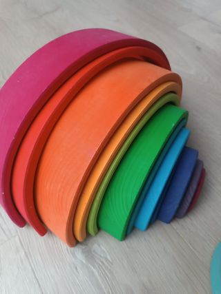 Juguetes madera Montessori