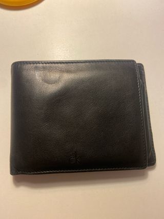 portafoglio Calvin Klein pelle nero originale