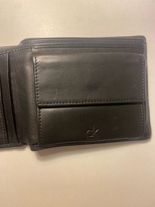 portafoglio Calvin Klein pelle nero originale