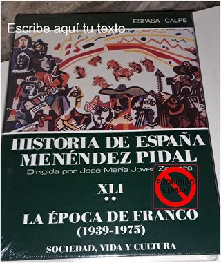 52 Tomos  Historia de España de Menéndez Pidal