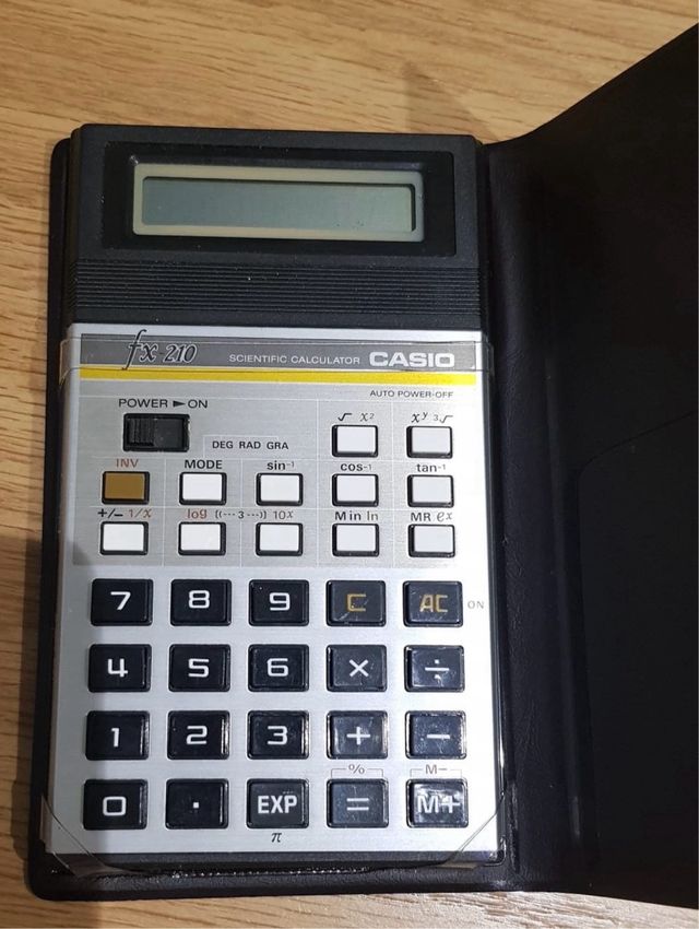 Calculadora Casio.
