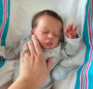 Muñeca Reborn de silicona suave de 50cm