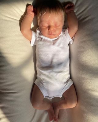 -Muñeca Reborn de silicona suave para niñas