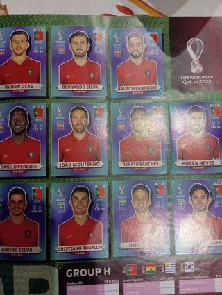 Album completo Qatar stickers