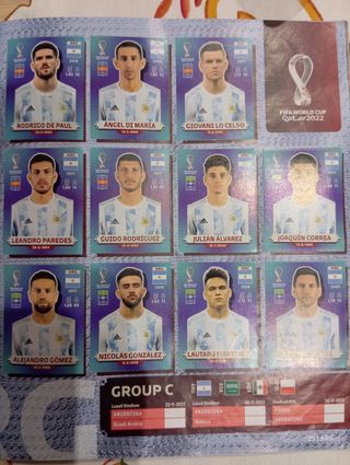 Album completo Qatar stickers