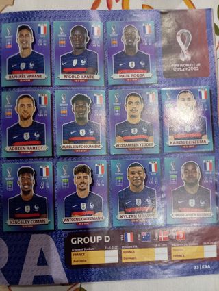 Album completo Qatar stickers