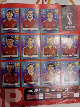 Album completo Qatar stickers