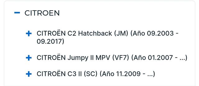 CONMUTADOR COLUMNA DIRECCION PEUGEOT-CITROEN