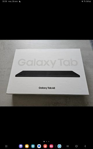TABLET SAMSUNG A8 64GB NUEVA NEGRA