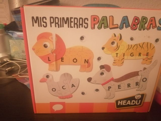 Puzzle para construir palabras