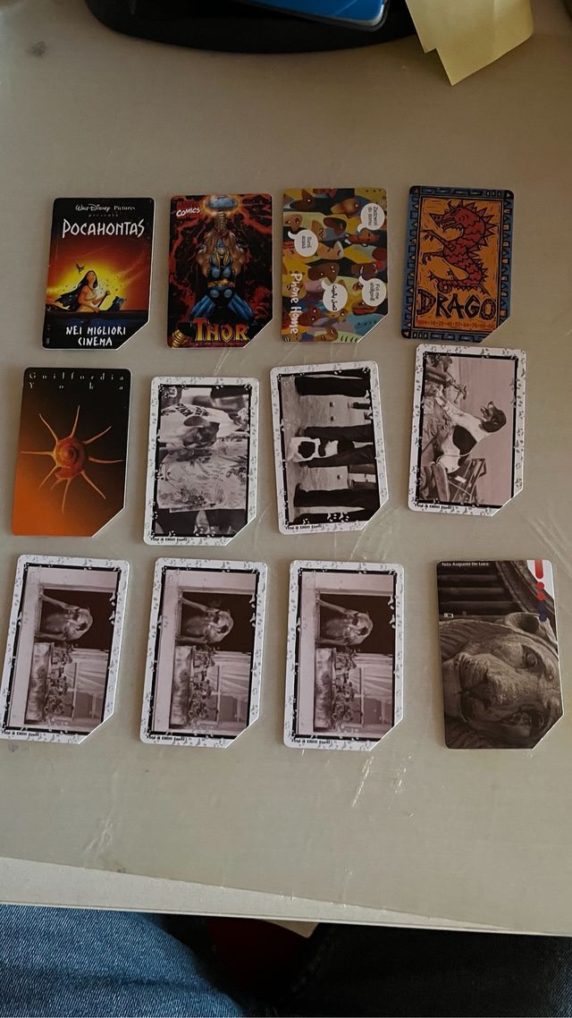 schede telefoniche telecom anni 90