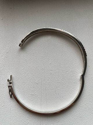 Pulsera de plata y circonita 