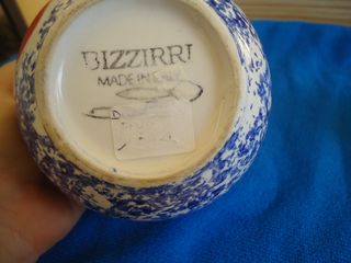 Set colazione ceramica Bizzirri serie frutta 