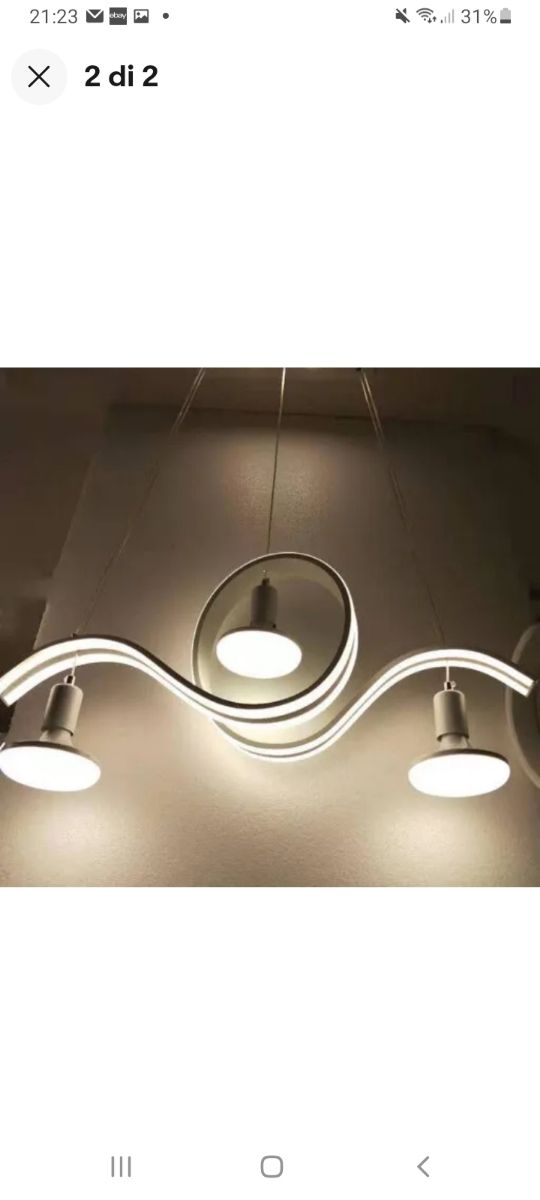 Lampadario Moderno A sospensione