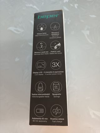 Aspira pori e punti neri ricaricabile