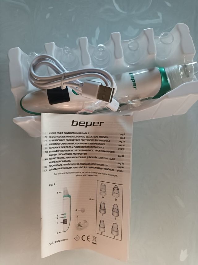 Aspira pori e punti neri ricaricabile