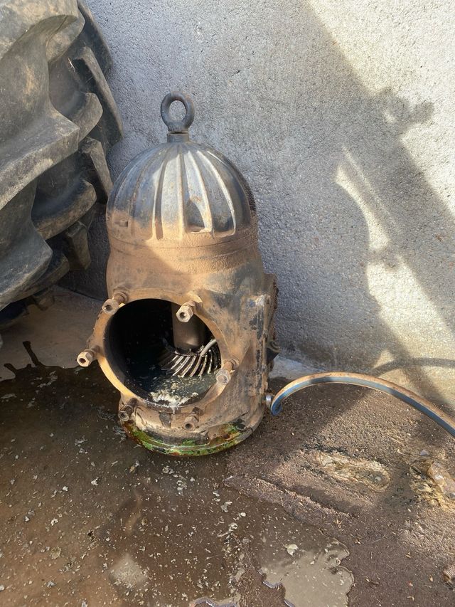 Bomba  de riego de toma de fuerza, vertical