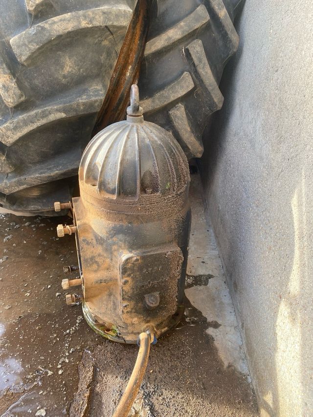 Bomba  de riego de toma de fuerza, vertical