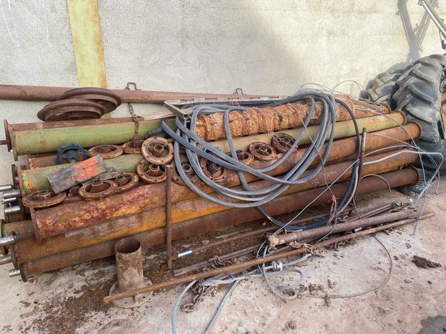 Bomba  de riego de toma de fuerza, vertical