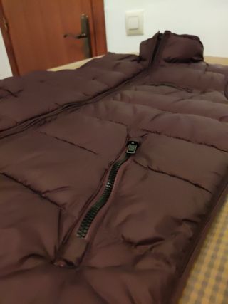 Chaleco talla S granate