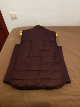 Chaleco talla S granate
