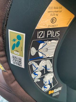 silla coche BeSafe iZi Plus Grupo 0/1/2 