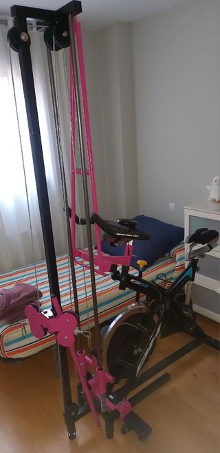 Maquina poleas dual