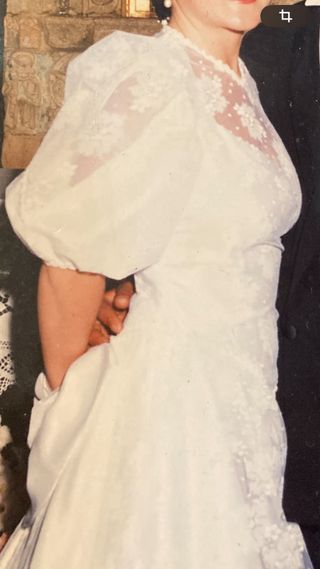 vestido de novia vintage