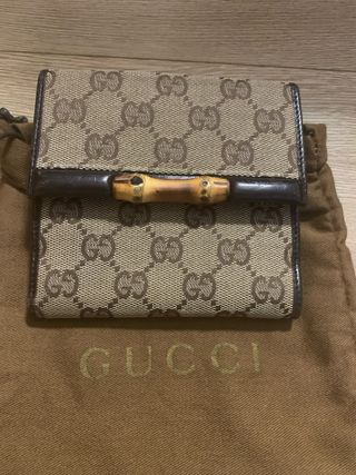Cartera Gucci modelo Bamboo 