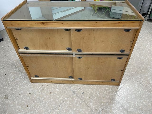 Mueble expositor vitrina