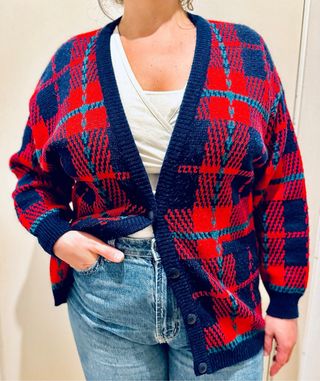 CARDIGAN VINTAGE MUJER