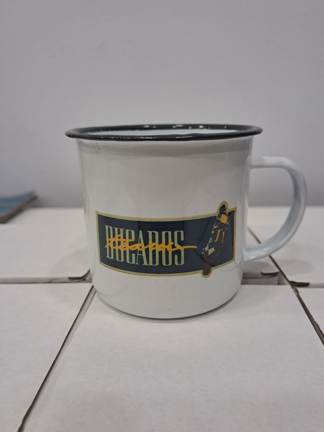 Tazas Metálicas Emanel Vintage Publicidad 80s 90s