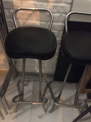 taburete bar alto años 60