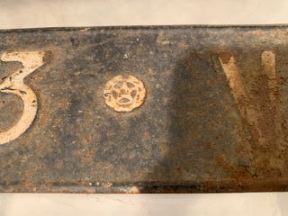 Insegne Targa e targhino posteriore Automobili