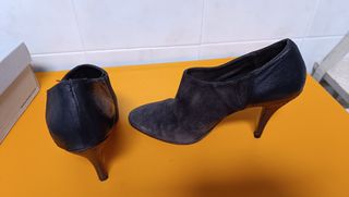 Botines piel marrón Hakei