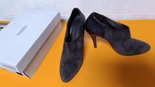 Botines piel marrón Hakei