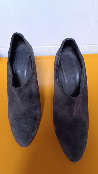 Botines piel marrón Hakei