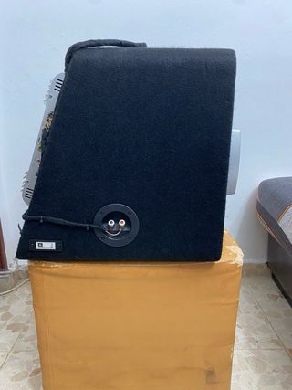 Subwoofer, amplificador, altavoces JBL, Pioneer
