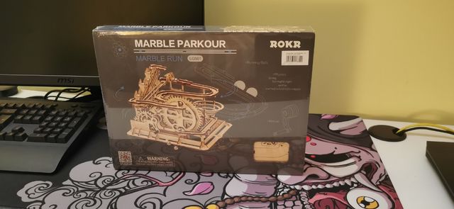 Maqueta 3D Marble Parkour