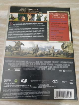 EL REY ARTURO DVD