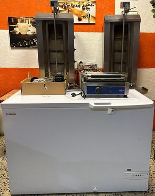 Lote de máquinas para kebab  Marca potis