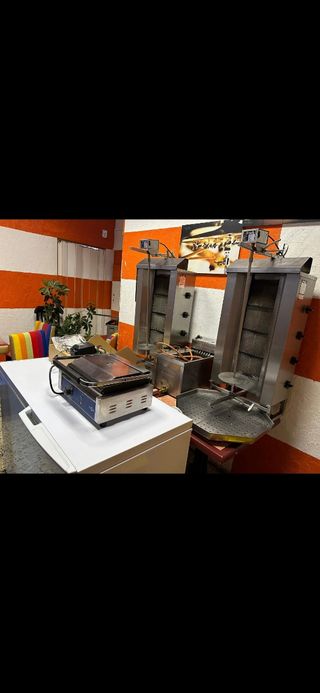 Lote de máquinas para kebab  Marca potis