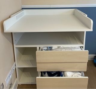 Cambiador con colchón Bebe. NUEVO 100